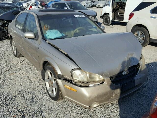 JN1CA31DXYT523939 - 2000 NISSAN MAXIMA GLE BEIGE photo 1