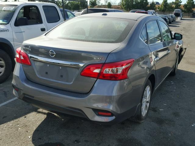 3N1AB7AP2HY251920 - 2017 NISSAN SENTRA S GRAY photo 4