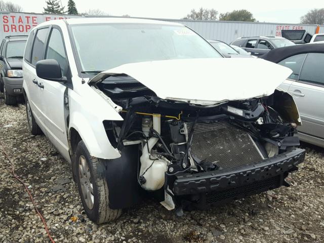 2A8HR44H38R619122 - 2008 CHRYSLER TOWN & COU WHITE photo 1