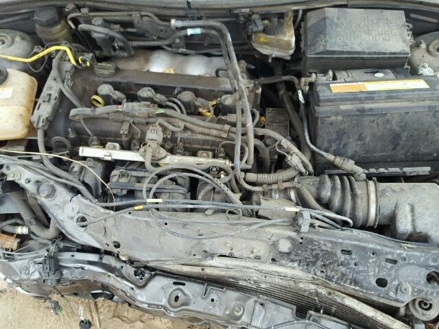 3FAFP31N65R158941 - 2005 FORD FOCUS ZX3 GRAY photo 7