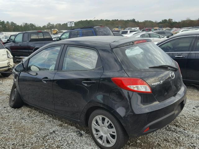 JM1DE1KY2D0169891 - 2013 MAZDA MAZDA2 BLACK photo 3