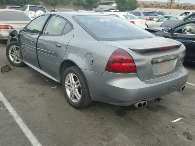 2G2WR554871150675 - 2007 PONTIAC GRAND PRIX GRAY photo 3