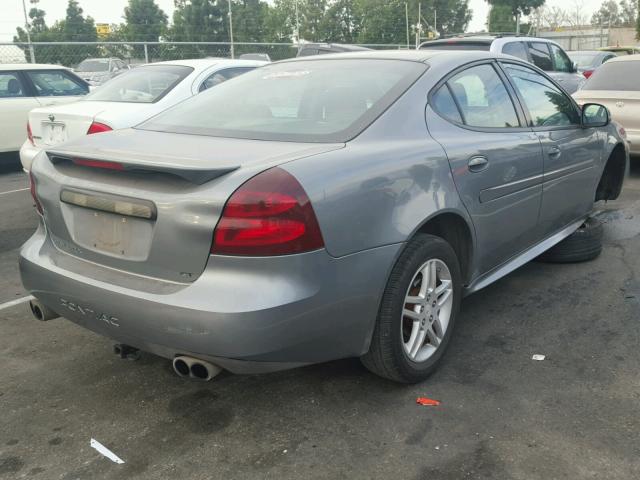 2G2WR554871150675 - 2007 PONTIAC GRAND PRIX GRAY photo 4