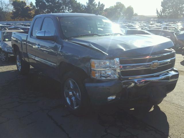 1GCRCSE00BZ269326 - 2011 CHEVROLET SILVERADO BLUE photo 1