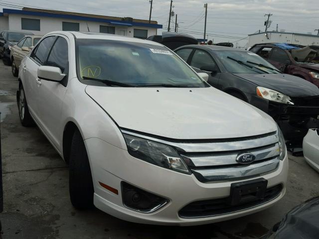 3FAHP0JA8CR414417 - 2012 FORD FUSION SEL WHITE photo 1