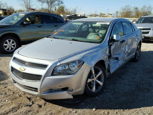 1G1ZC5E10BF117373 - 2011 CHEVROLET MALIBU 1LT 银色 照片 2