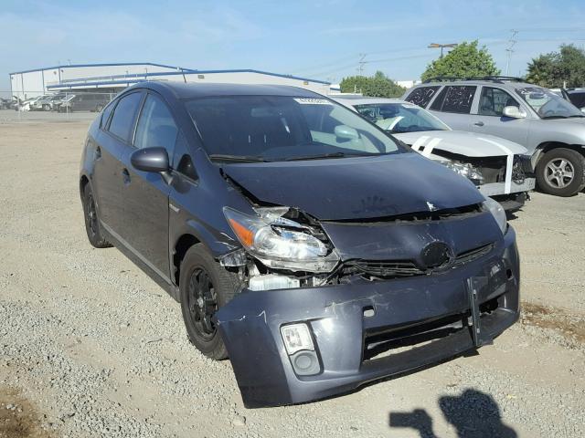 JTDKN3DU0A1288218 - 2010 TOYOTA PRIUS CHARCOAL photo 1