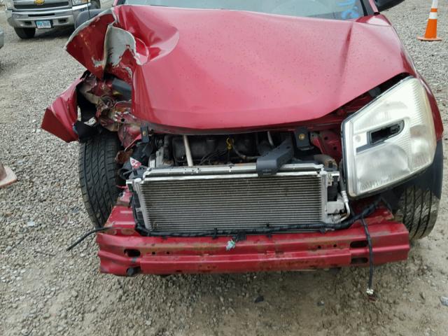 2CNDL73F656117903 - 2005 CHEVROLET EQUINOX LT RED photo 7