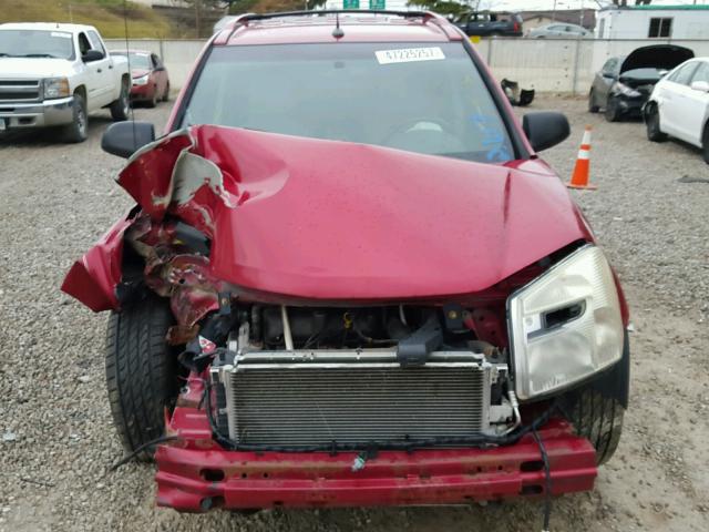 2CNDL73F656117903 - 2005 CHEVROLET EQUINOX LT RED photo 9