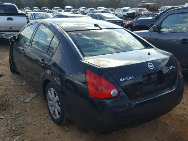 1N4BA41E65C828833 - 2005 NISSAN MAXIMA SE BLACK photo 3