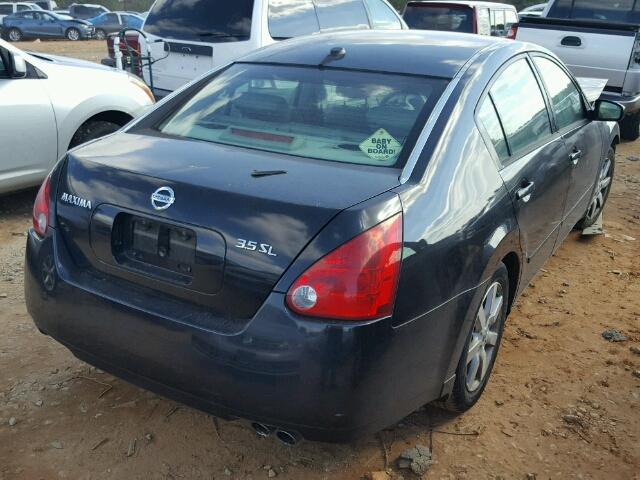 1N4BA41E65C828833 - 2005 NISSAN MAXIMA SE BLACK photo 4