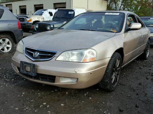 19UYA42471A03094 - 2001 ACURA 3.2CL GOLD photo 2