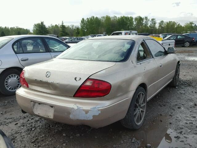 19UYA42471A03094 - 2001 ACURA 3.2CL GOLD photo 4