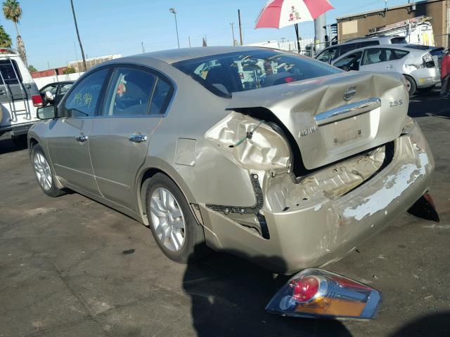 1N4AL21E79N403741 - 2009 NISSAN ALTIMA 2.5 TAN photo 3