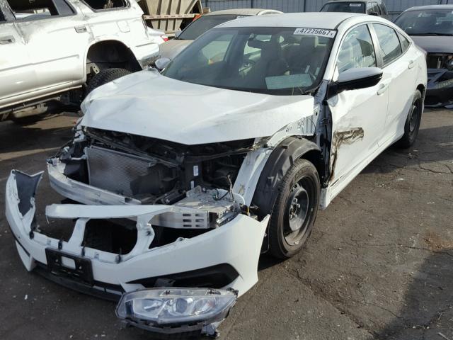 19XFC2F52GE226235 - 2016 HONDA CIVIC LX WHITE photo 2