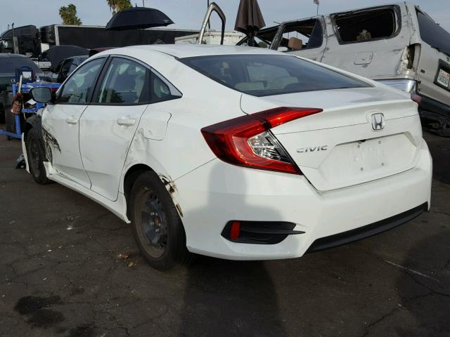 19XFC2F52GE226235 - 2016 HONDA CIVIC LX WHITE photo 3