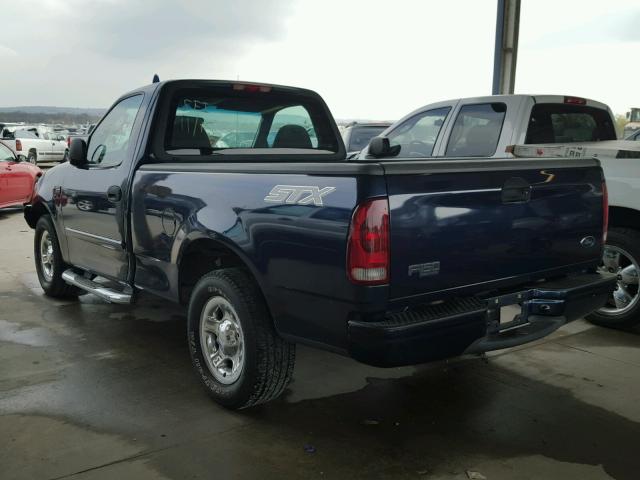 2FTRF17294CA91688 - 2004 FORD F-150 HERI BLUE photo 3