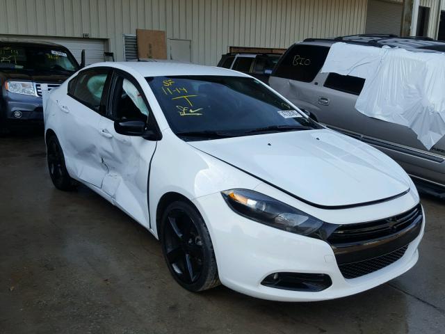 1C3CDFBB3FD243505 - 2015 DODGE DART SXT WHITE photo 1