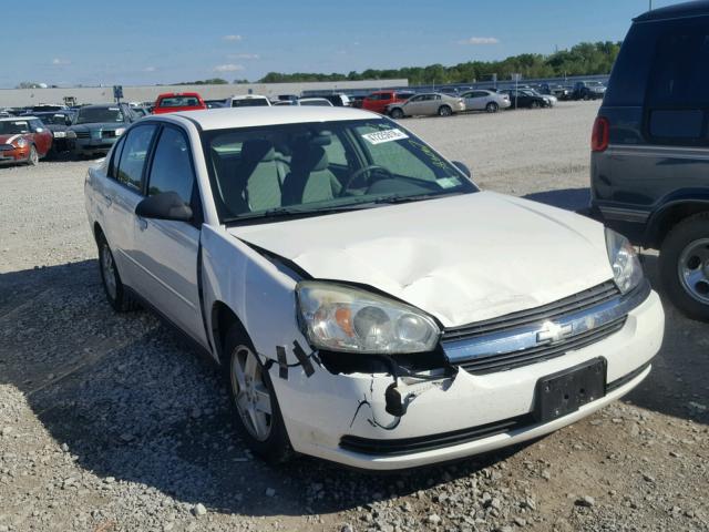 1G1ZT52845F262227 - 2005 CHEVROLET MALIBU LS თეთრი ფოტო 1