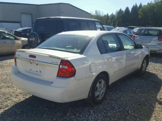 1G1ZT52845F262227 - 2005 CHEVROLET MALIBU LS თეთრი ფოტო 4