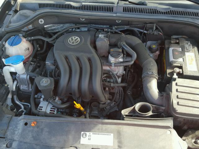 3VW2K7AJ0CM341528 - 2012 VOLKSWAGEN JETTA BASE 黑色 照片 7