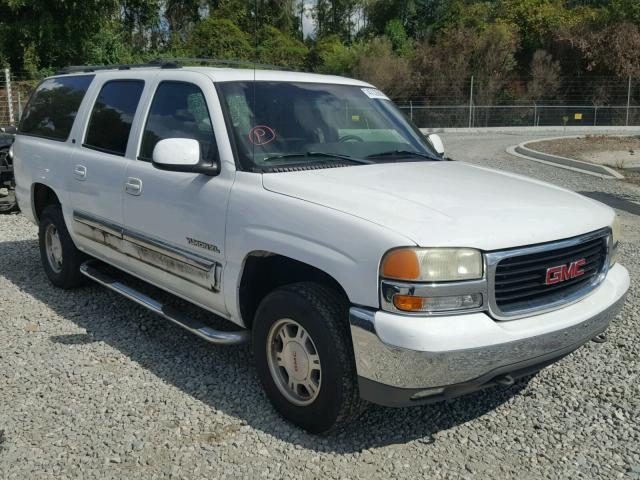 3GKEC16Z02G337246 - 2002 GMC YUKON XL C WHITE photo 1