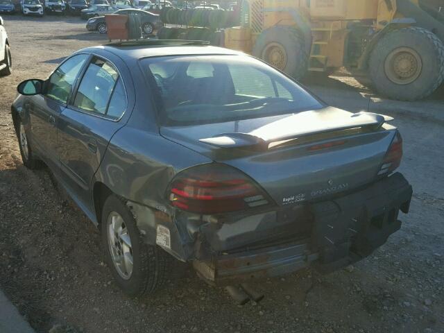 1G2NF52F94M502074 - 2004 PONTIAC GRAND AM S ვერცხლისფერი ფოტო 3