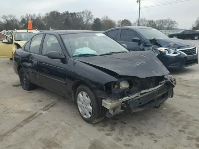 3N1CB51D04L831399 - 2004 NISSAN SENTRA 1.8 BLACK photo 1