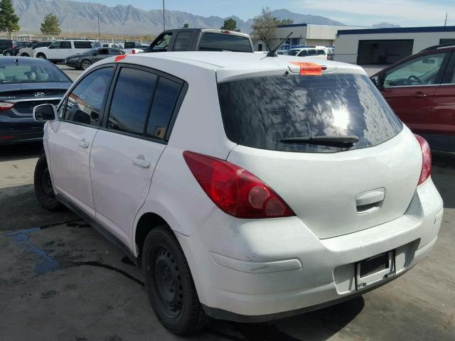 3N1BC13E48L424487 - 2008 NISSAN VERSA S WHITE photo 3