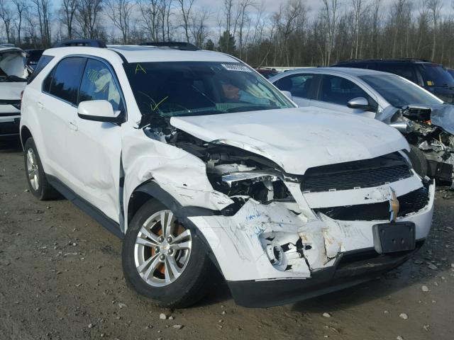 2GNFLGE37F6212737 - 2015 CHEVROLET EQUINOX LT WHITE photo 1