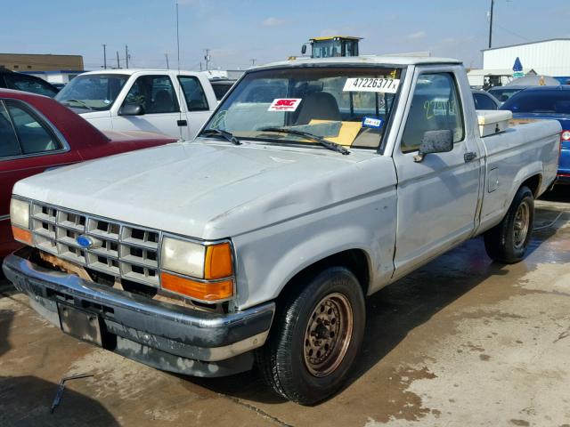 1FTCR10A5NUB11922 - 1992 FORD RANGER GRAY photo 2