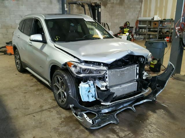 WBXHT3C36G5E48893 - 2016 BMW X1 XDRIVE2 SILVER photo 1