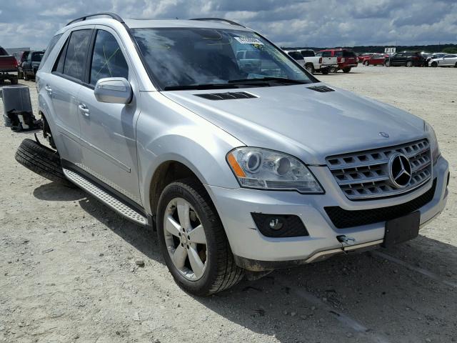 4JGBB56E59A521818 - 2009 MERCEDES-BENZ ML 350 SILVER photo 1