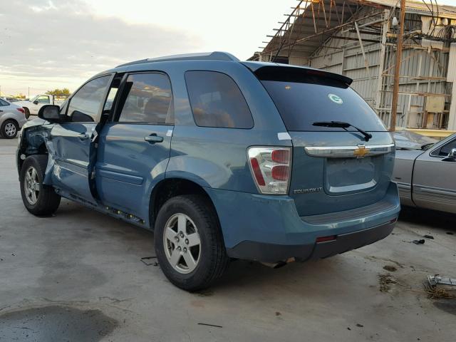 2CNDL33F186283131 - 2008 CHEVROLET EQUINOX LT BLUE photo 3