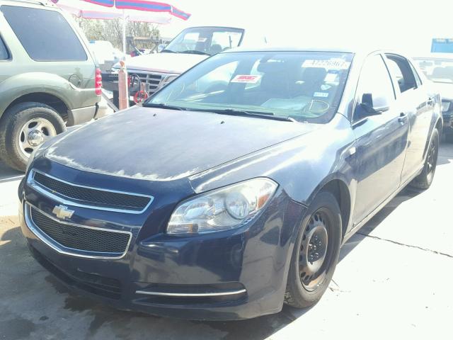 1G1ZG57B184253512 - 2008 CHEVROLET MALIBU LS BLUE photo 2