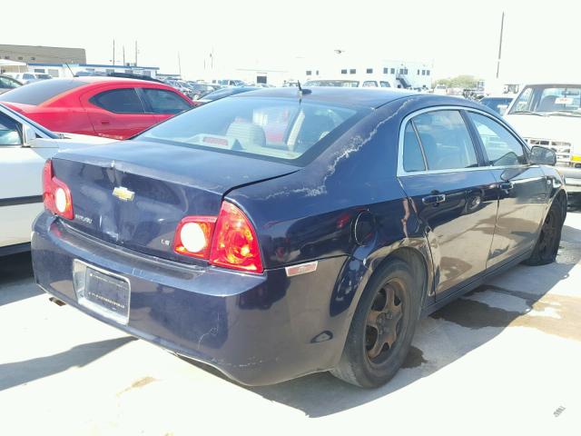 1G1ZG57B184253512 - 2008 CHEVROLET MALIBU LS 蓝色 照片 4