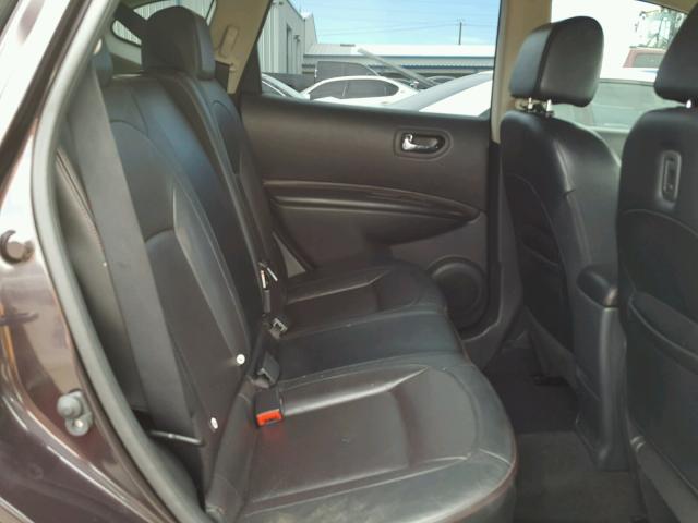 JN8AS5MV8CW381359 - 2012 NISSAN ROGUE S BLACK photo 6