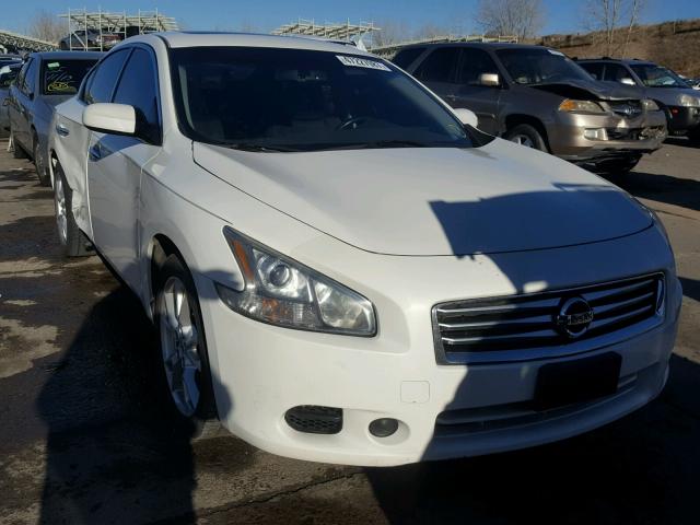 1N4AA5AP9CC803327 - 2012 NISSAN MAXIMA S WHITE photo 1