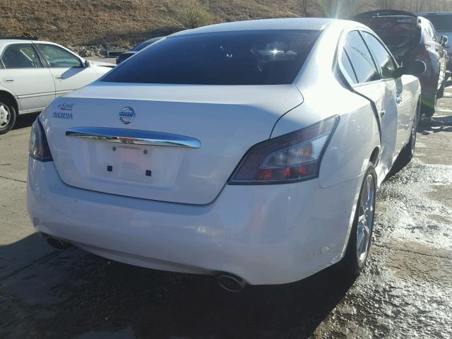 1N4AA5AP9CC803327 - 2012 NISSAN MAXIMA S WHITE photo 4