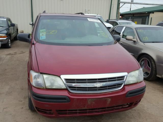 1GNDX03E34D257163 - 2004 CHEVROLET VENTURE MAROON photo 9