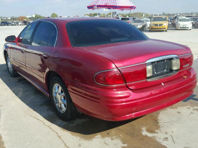 1G4HR54K23U250270 - 2003 BUICK LESABRE LI RED photo 3