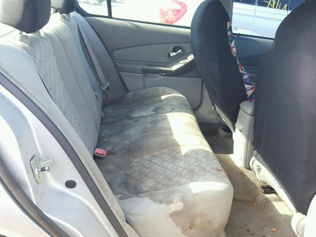 1G1ZT52884F103371 - 2004 CHEVROLET MALIBU LS ვერცხლისფერი ფოტო 6