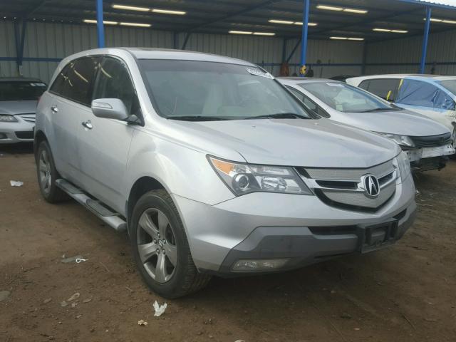 2HNYD28897H531355 - 2007 ACURA MDX SPORT SILVER photo 1