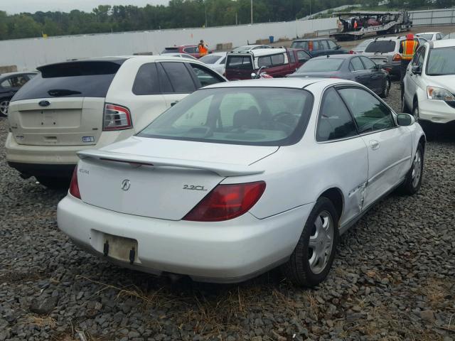 19UYA1155VL020333 - 1997 ACURA 2.2CL WHITE photo 4