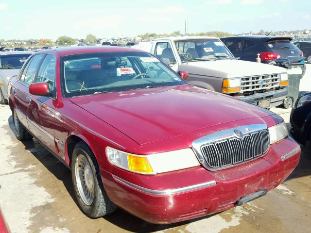 2MEFM75W7YX617282 - 2000 MERCURY GRAND MARQ BURGUNDY photo 1