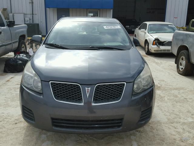 5Y2SP67099Z441342 - 2009 PONTIAC VIBE BLACK photo 9