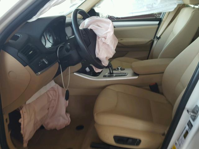 5UXWX9C53D0A20042 - 2013 BMW X3 XDRIVE2 Белый фото 5