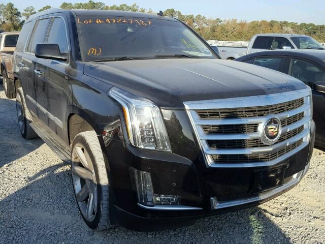 1GYS3BKJ9FR278038 - 2015 CADILLAC ESCALADE BLACK photo 1