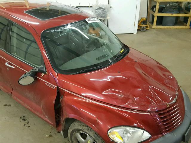 3C8FY68B82T229820 - 2002 CHRYSLER PT CRUISER RED photo 9