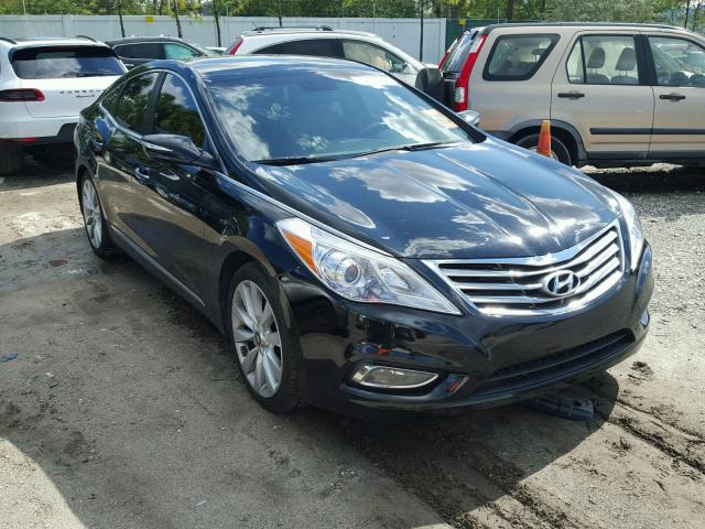 KMHFH4JG3EA376355 - 2014 HYUNDAI AZERA GLS BLACK photo 1